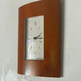 wooden wall clock
