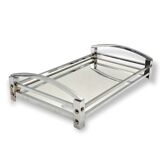 Modernist mirrored tray, France 1940 /1950
