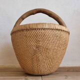 Ancien panier à riz chinois, Wabi Sabi
