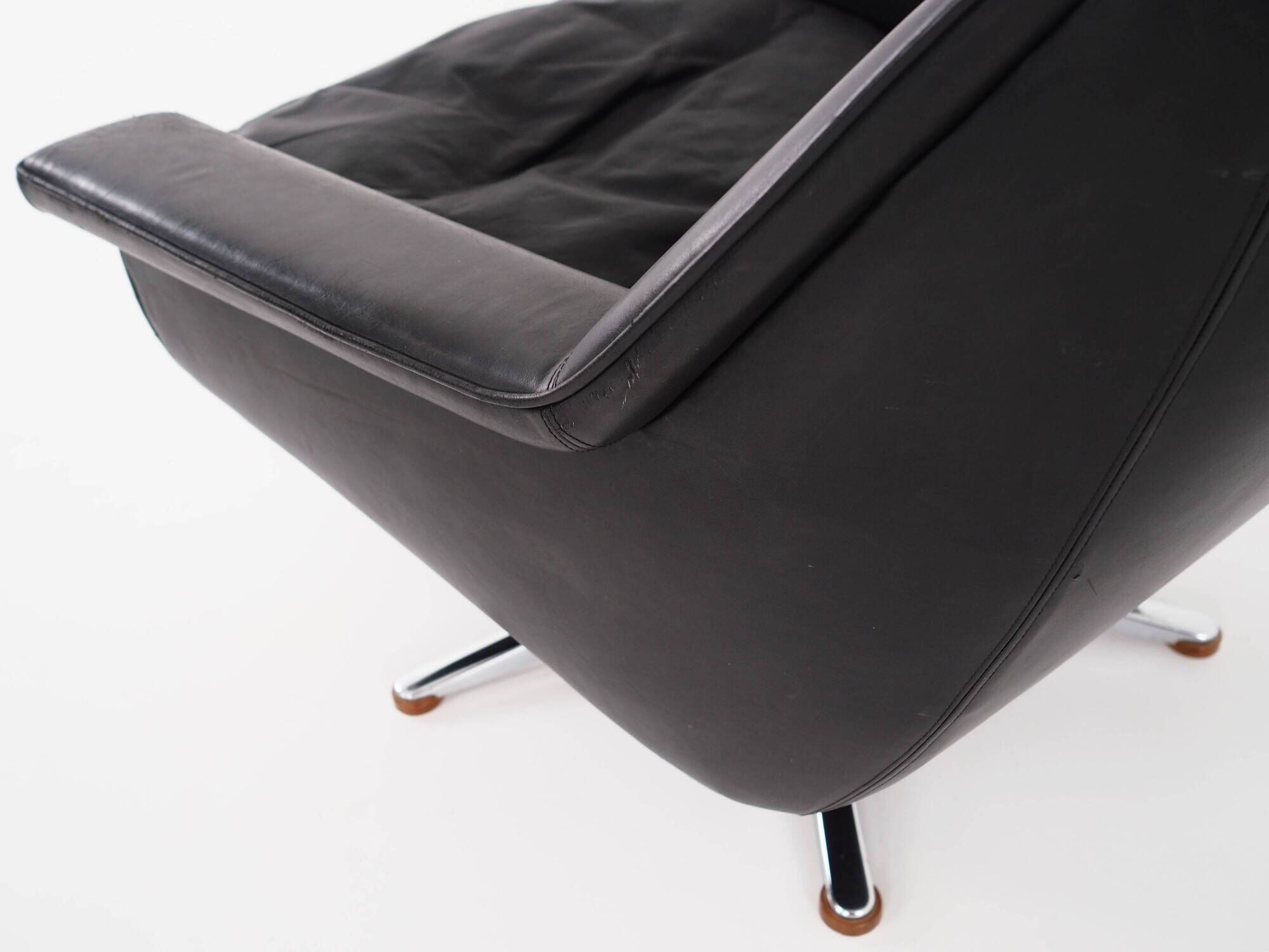 Office armchair, Danish design, 1970s, designer: Werner Langenfeld, Esa