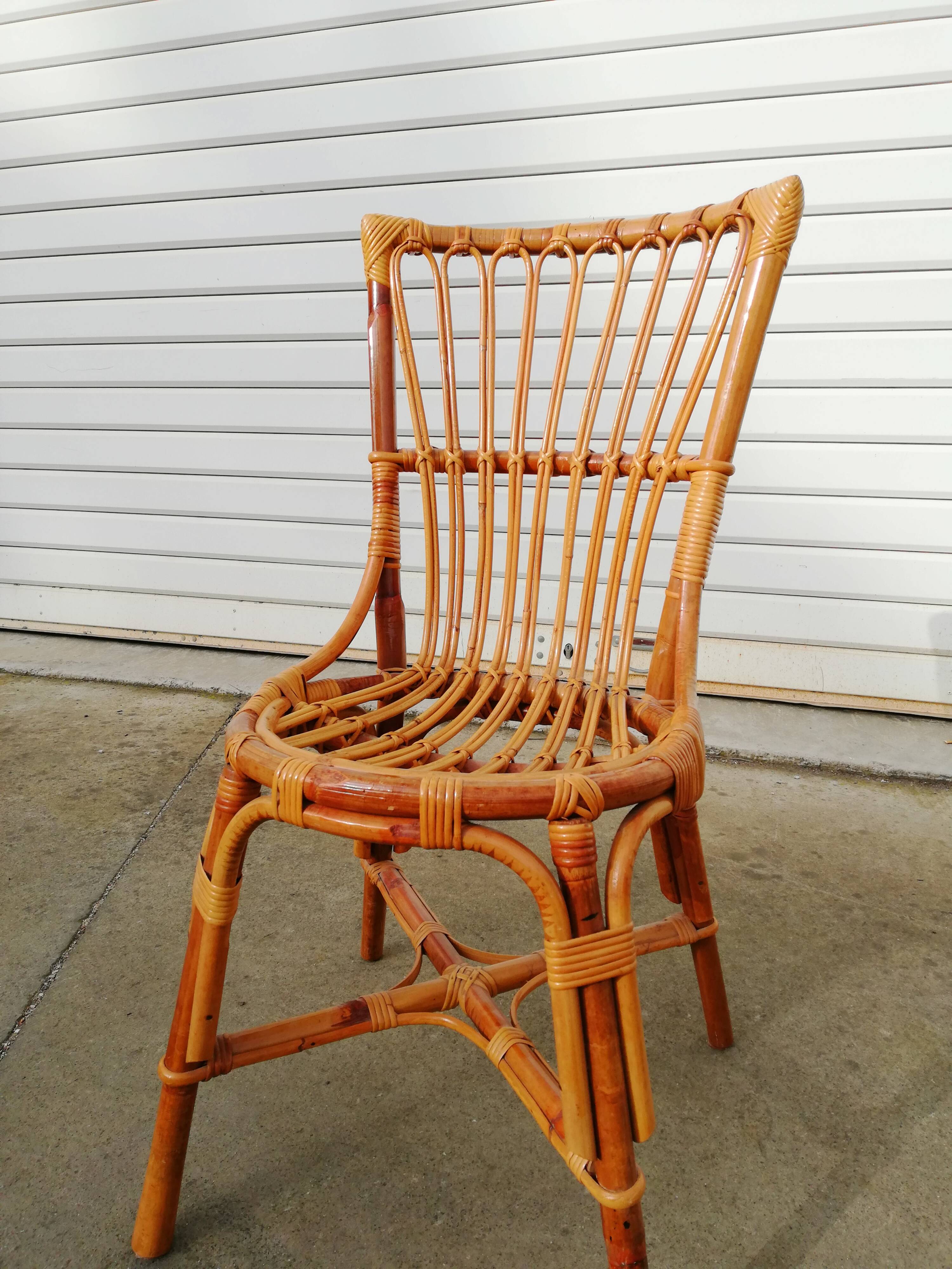 Rattan chairs