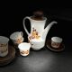 Service à café ou thé en porcelaine Seltmann Weiden K W.Germany Bavaria - années 70 Vintage
