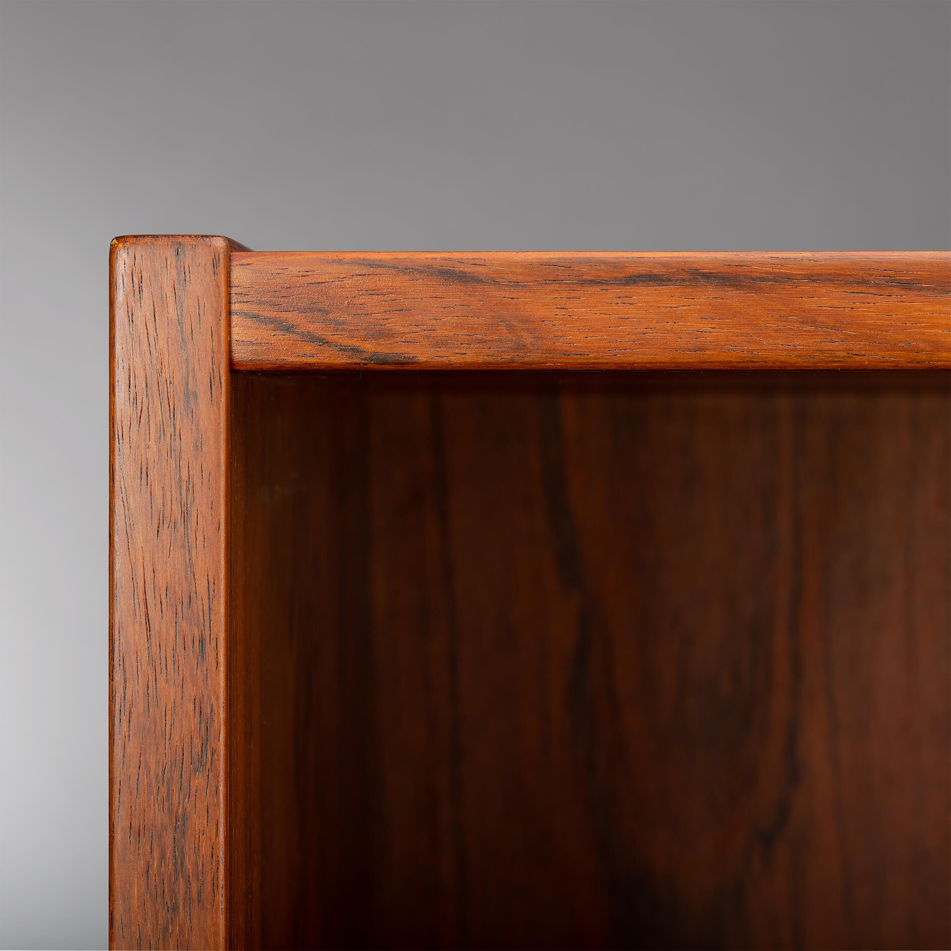 Danish Design Rosewood Bookcase by Hundevad, 1960s