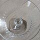 6 coupes à champagne anciennes en cristal