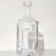 Kosta Boda carafe in blown glass 26 cm with sculptural imprint • Sweden
