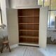 White cutter cabinet
