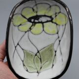 Beautiful vintage ceramic pocket emptying cup - vallauris maunier - no capron