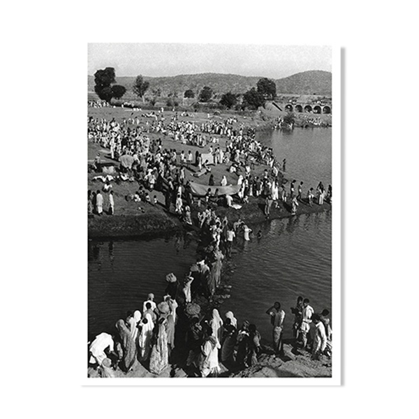 Photographie Pèlerinage au bord la rivière, rajasthan