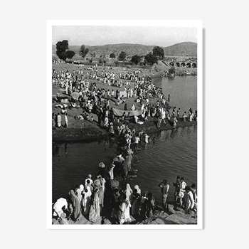 Pilgrimage to the river, rajasthan