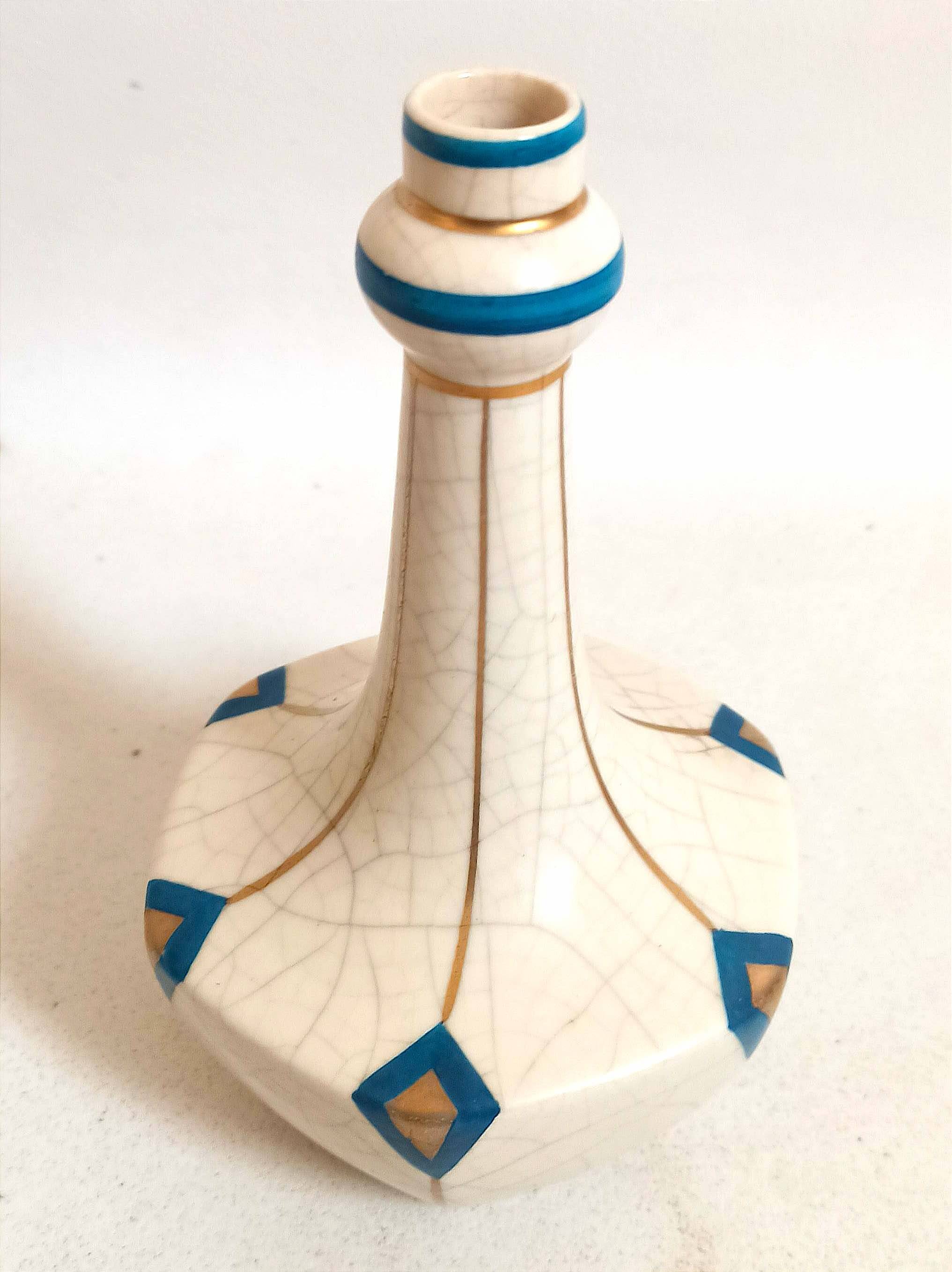 Soliflore Art Déco Hauteur 18 cm