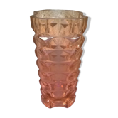 Vintage pink vase