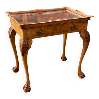 Antique English Butler Table with Removable Tray – Circa 1920 – Walnut
