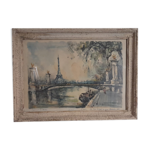 Lithographie marius Girard