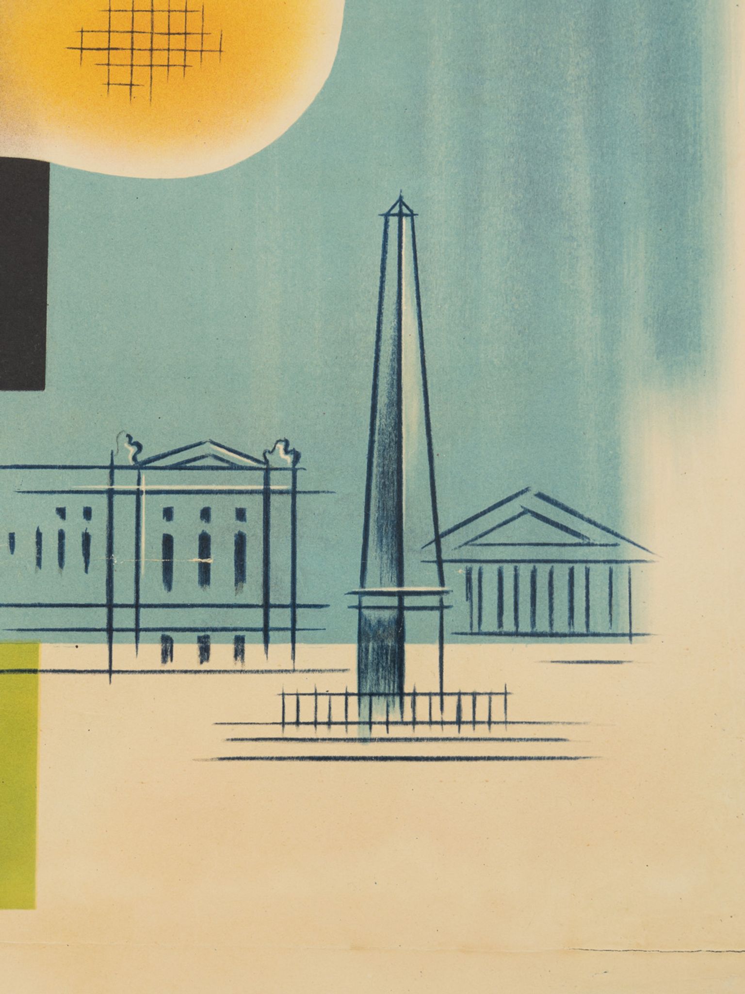 Paris, Pan Am Airways Travel Poster, 93 x 123 cm