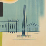 Paris, Pan Am Airways Travel Poster, 93 x 123 cm