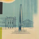Paris, Pan Am Airways Travel Poster, 93 x 123 cm