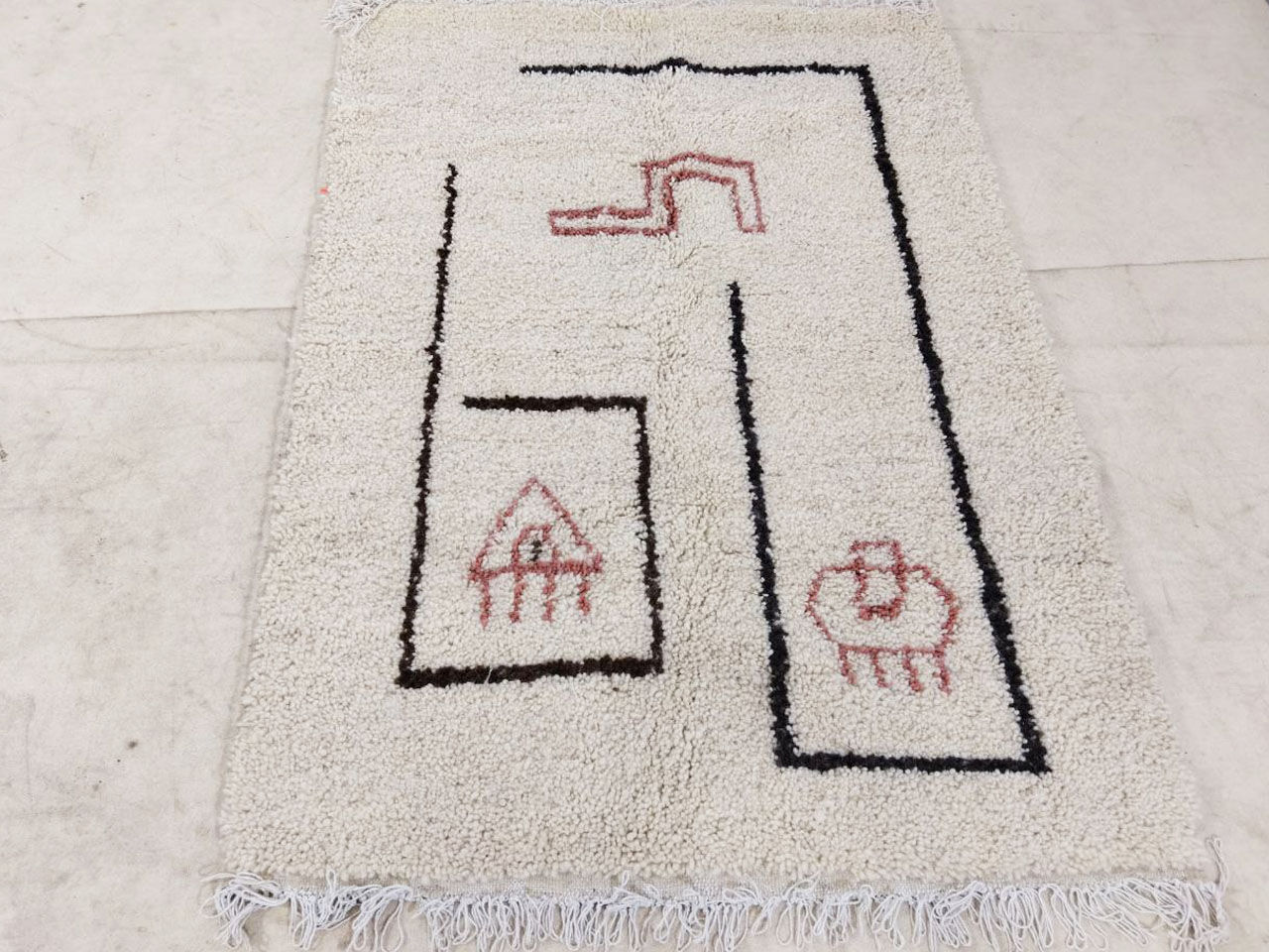 Moroccan Berber Carpet 150x108cm