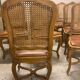 Chairs in beech Louis XV style
