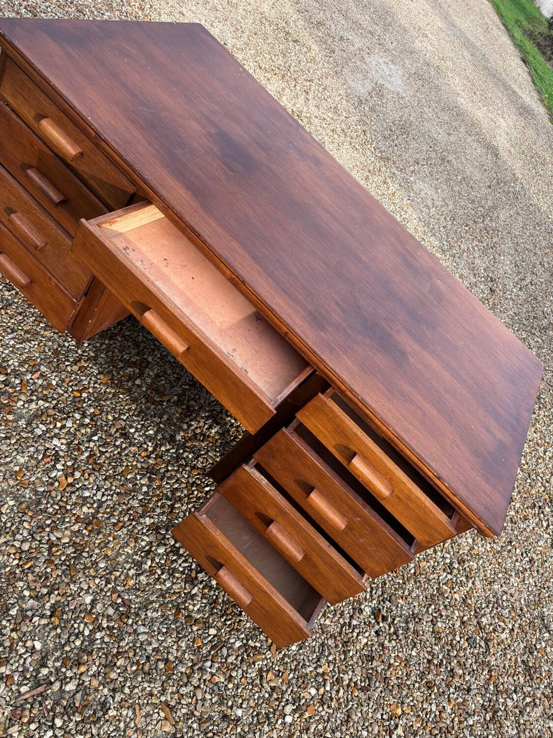 Scandinavian style wooden desk