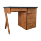 Bureau vintage pieds compas bois