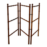 Porte serviettes, étendoir en bambou