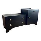 Asymmetrical entrance furniture