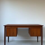 Vintage teak wooden desk