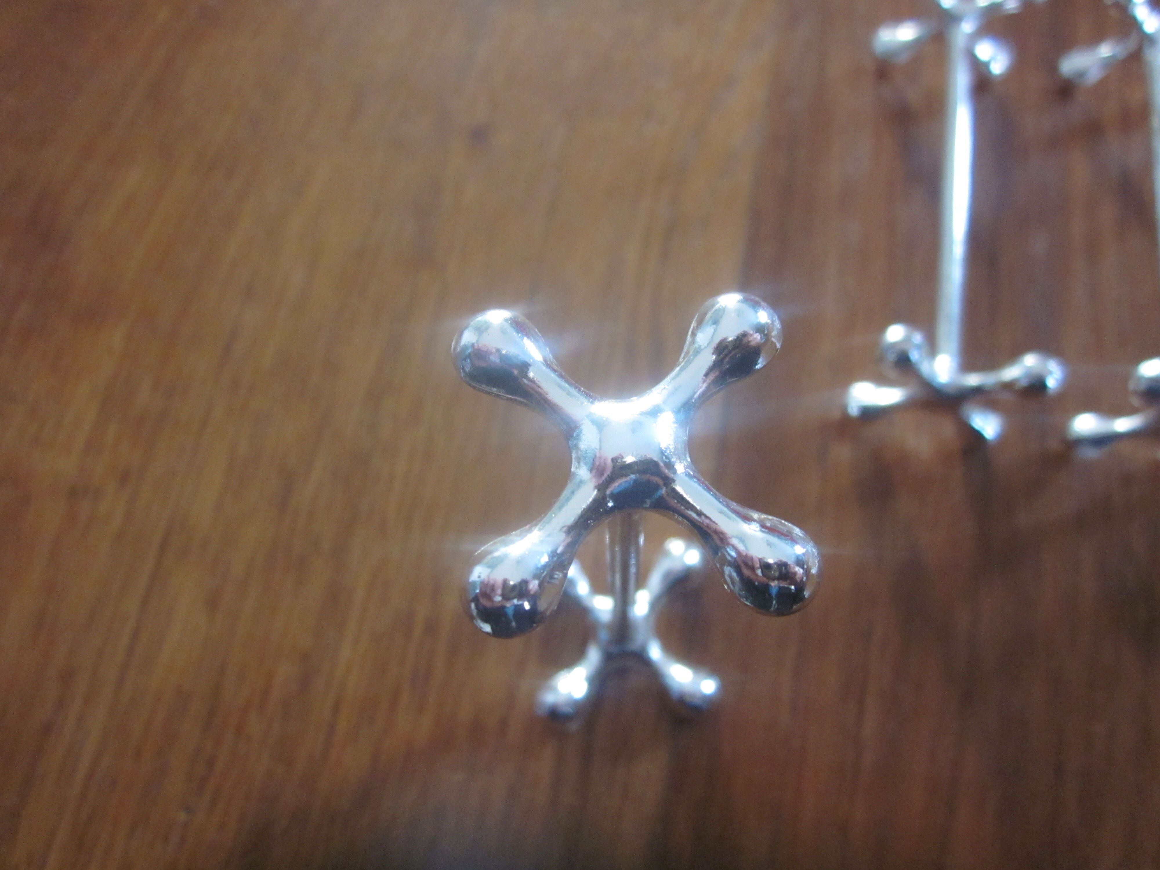 12 silver metal knife holder wmf