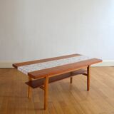 Coffee table double trap 60 vintage