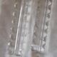 12 carved crystal knife holder. cristallerie lorraine