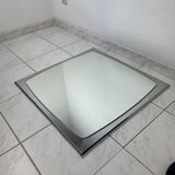 Grand miroir vintage en métal