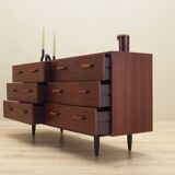 Teak chest of drawers, Danish design, 1970s, production: Denmark