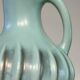 Ceramic vase B. Letalle Saint-Clément – model 9002 – iridescent celadon green – 1950s/60s – 18 cm
