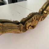 Vintage baroque style mirror, 84x43 cm