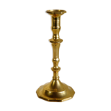 Golden brass chandelier