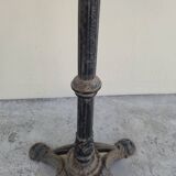 Pedestal table for restaurant bistro with lion paws and marble