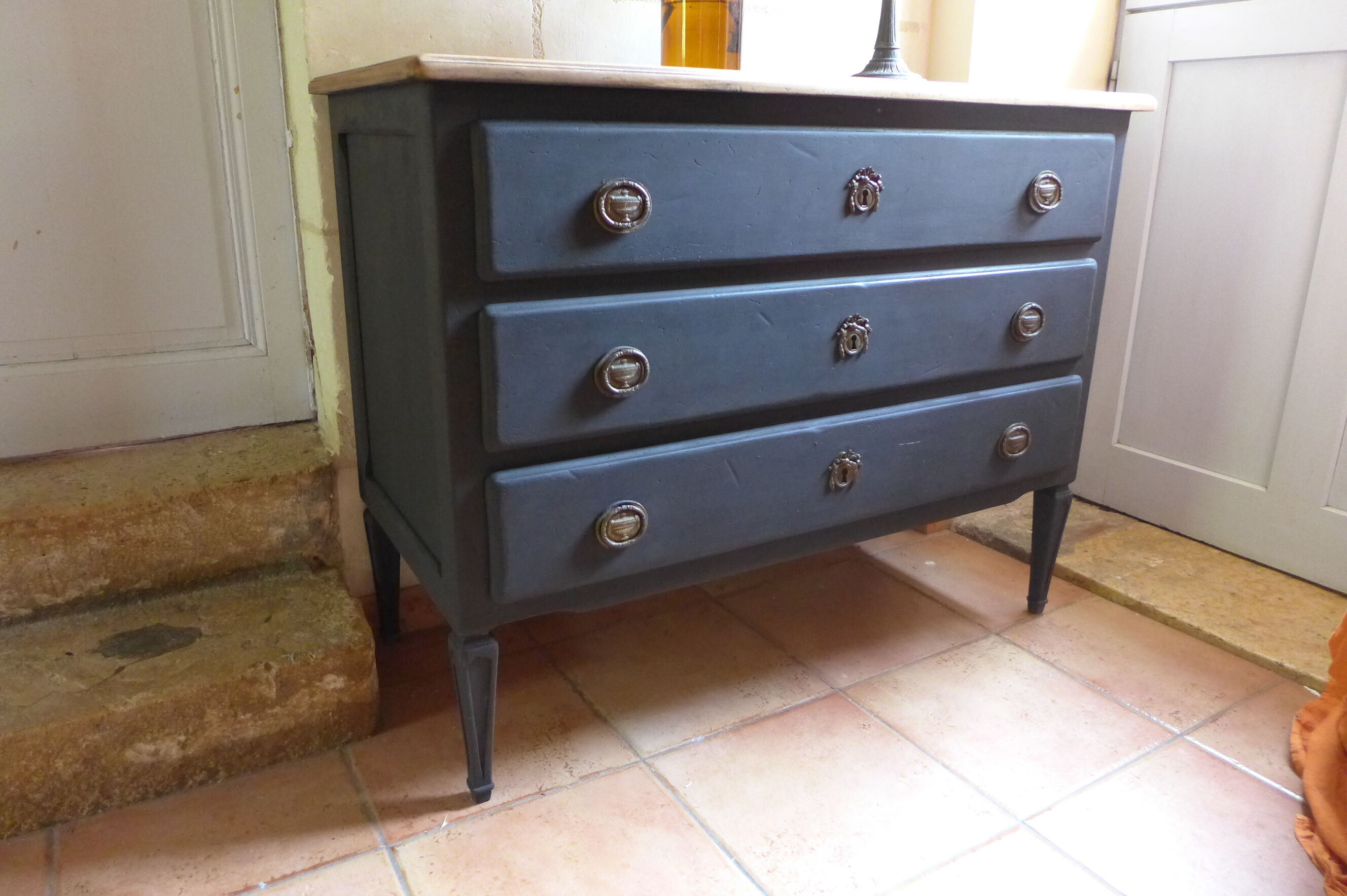 Old patinated commodity