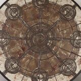Table basse brutaliste par ox art pour trioh, années 1970 | danoise, fabriquée à la main