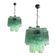Pair of murano glass chandeliers