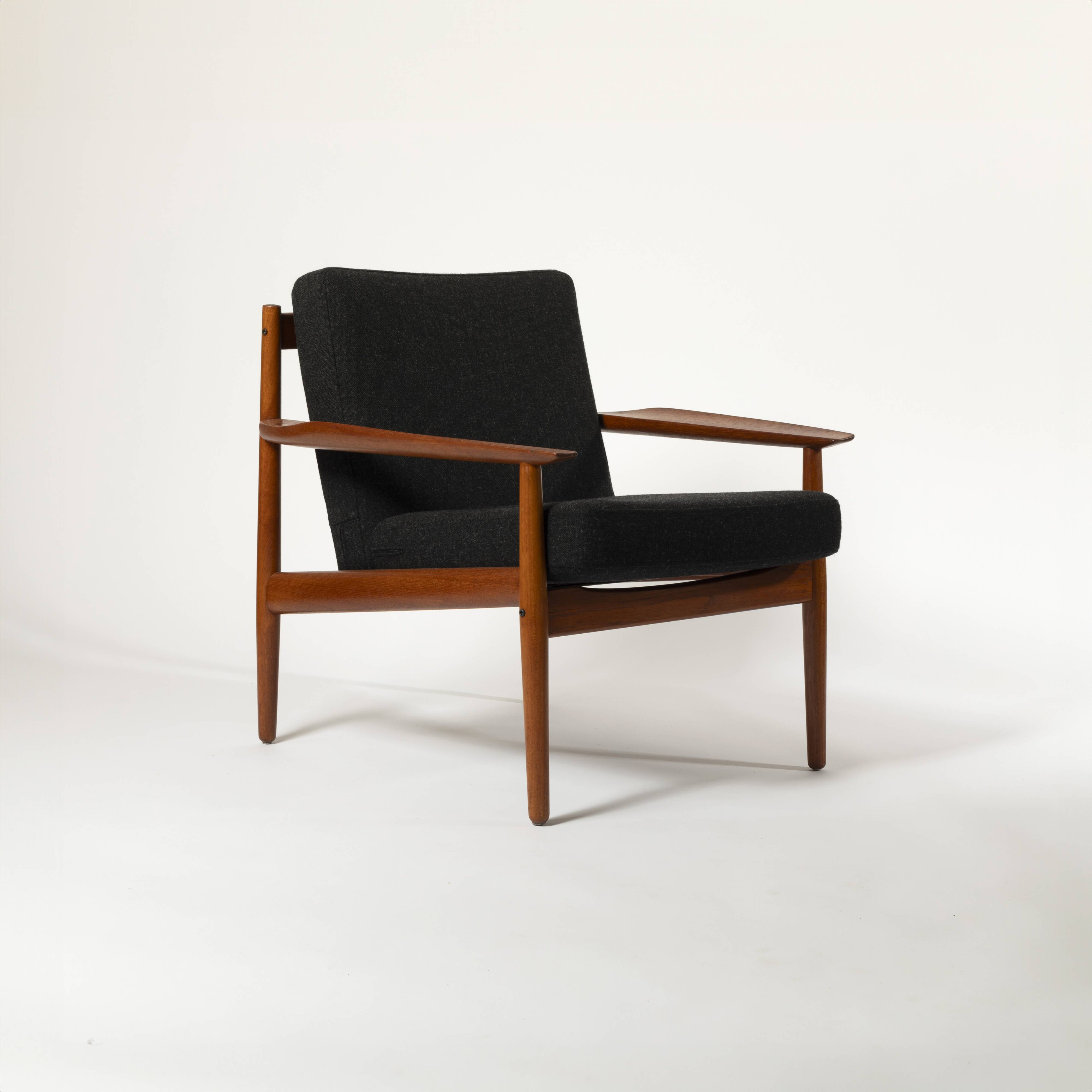 Set of 2 lounge chairs by Arne Vodder for Glostrup, Denmark, 1960s