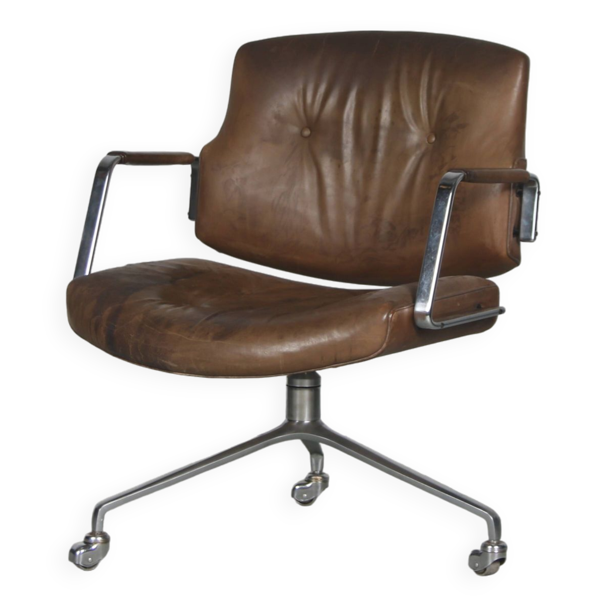 Conference Chair by Preben Fabricius & Jorgen Kastholm for Kill International, Denmark 1970