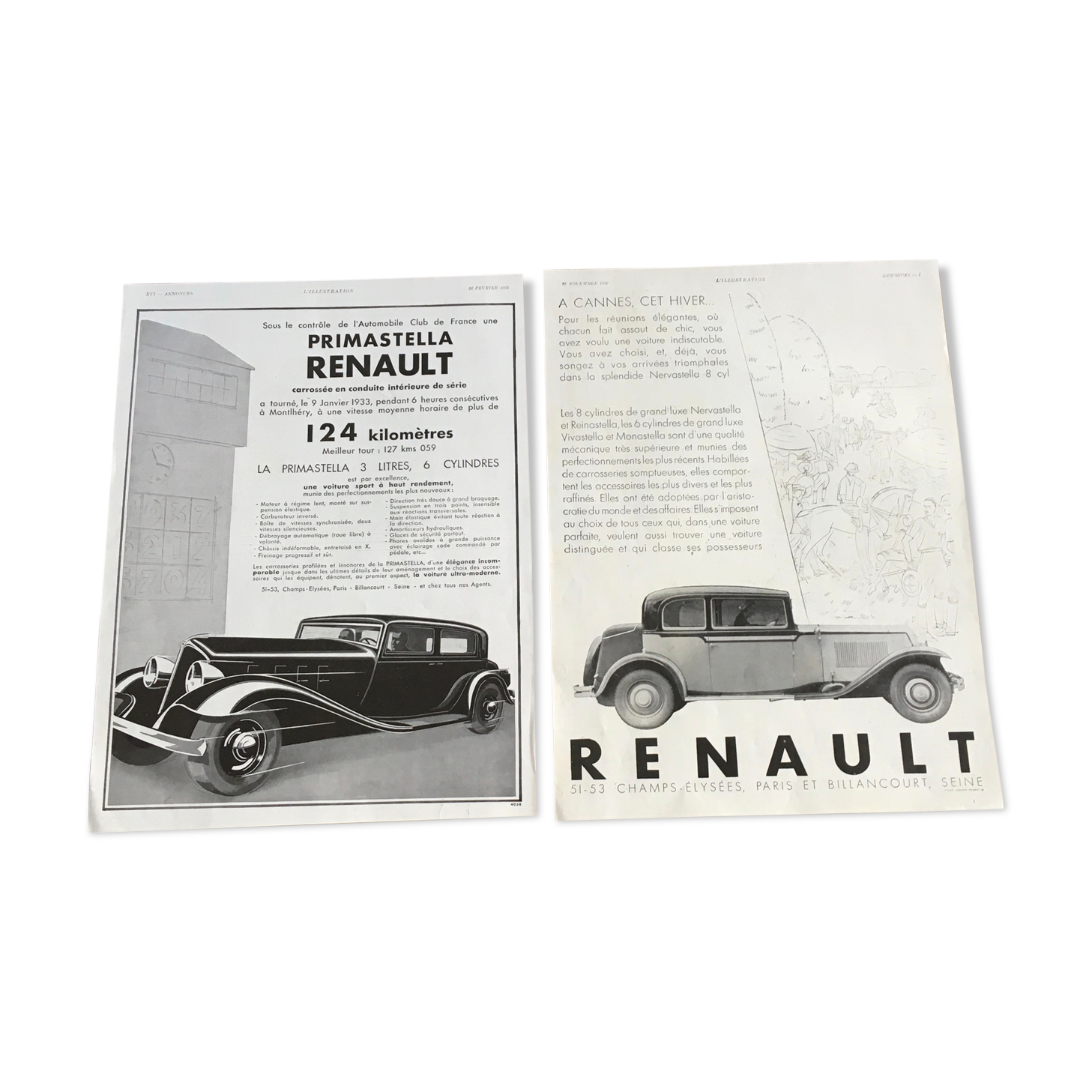 Lot 2 Automobile Renault commercials