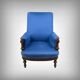 Fauteuil bergère en noyer – début XXe