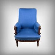 Bergère armchair in walnut – early 20th century