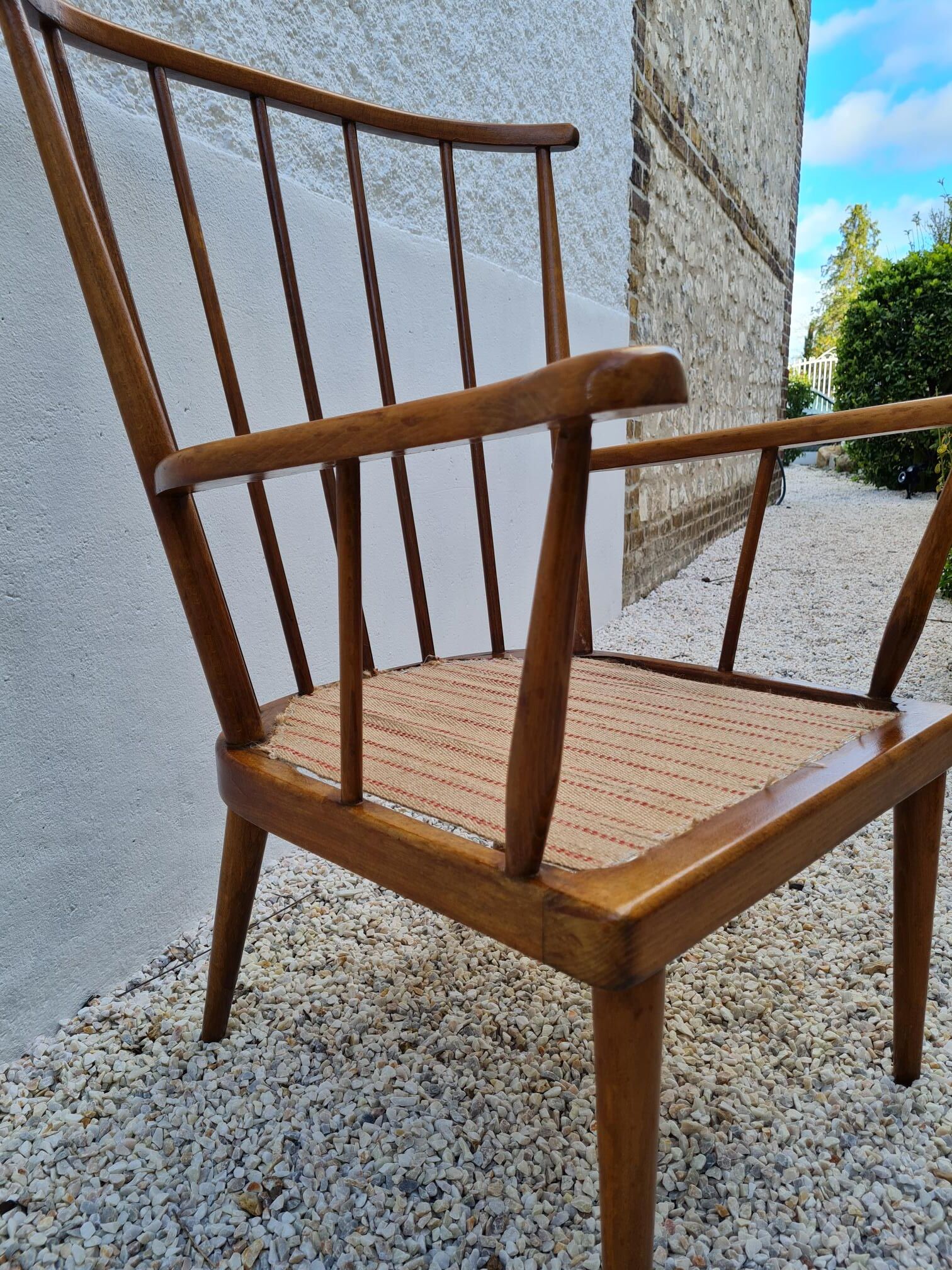 Baumann fan armchair