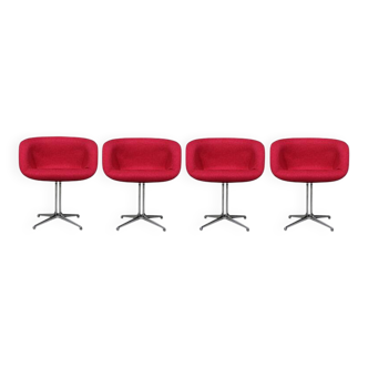 La Fonda Chair by Ray and Charles Eames for Herman Miller, Set of 4