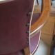 Skai chair binds wine and wooden footpieces and armrests