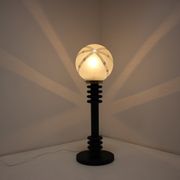 Lampadaire en bois, Allemagne, années 1970