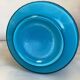 Vase en opaline bleue Italy