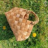 Retro wicker basket